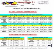 Horarios de Autobuses a prisión de Alhaurin de la Torre